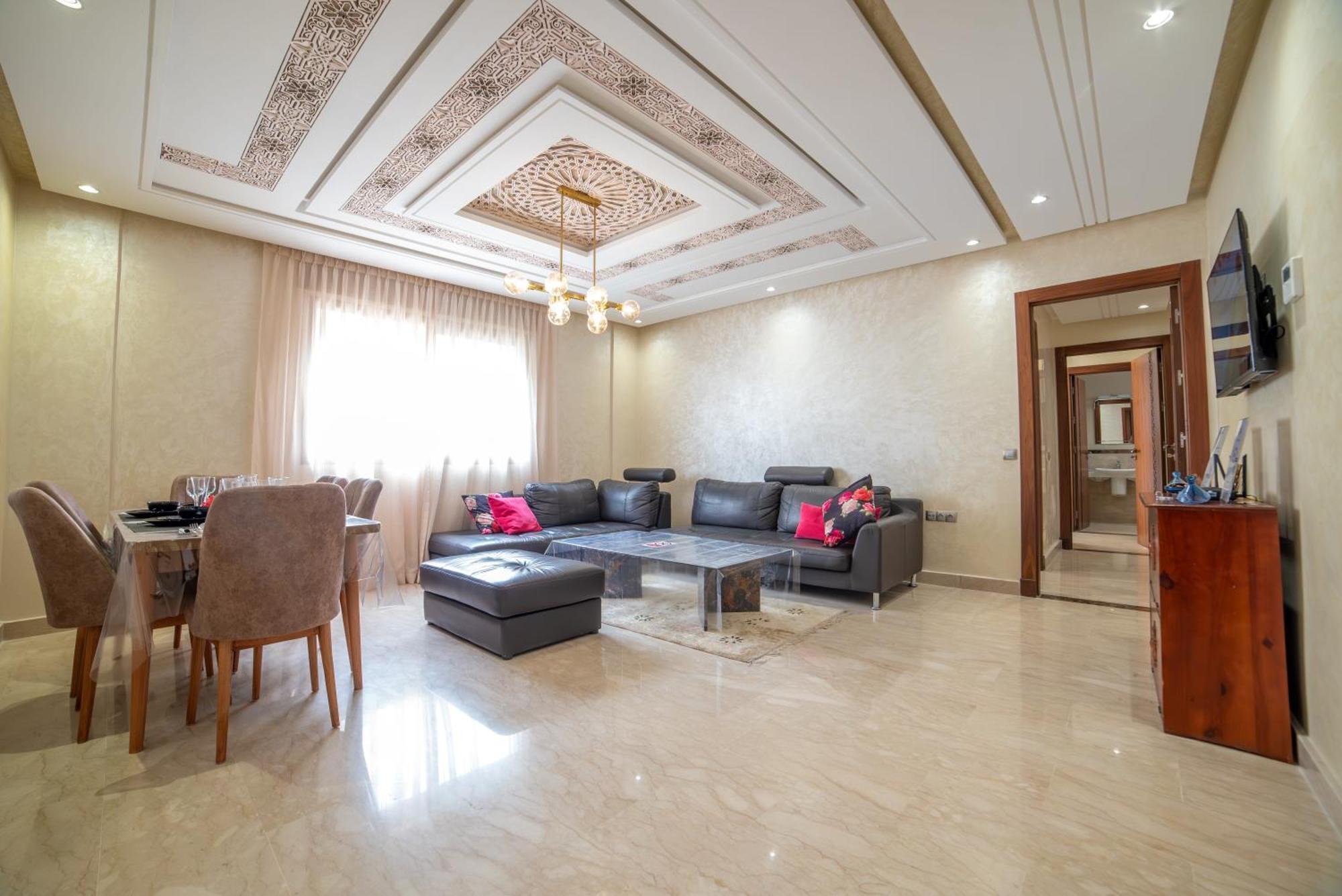 Luxury Seafront Apartment 101Sqm With Wi-Fi And Parking Агадір Екстер'єр фото